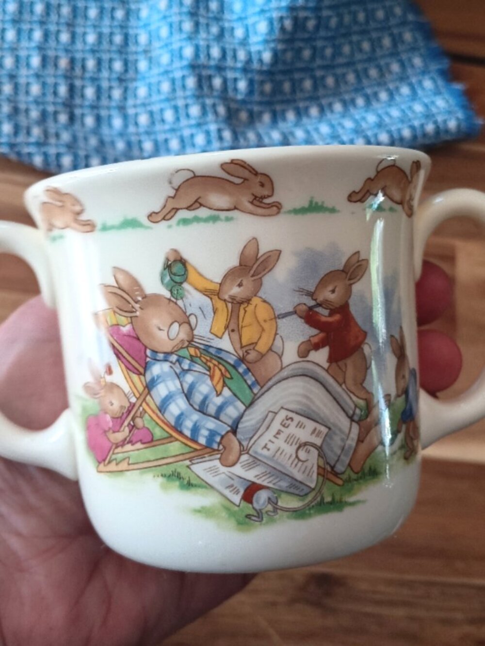 Vintage Royal Doulton Bunnykins Baby Mug